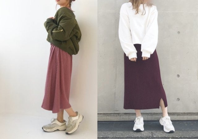 Gu 低身長さんおすすめ 安くて可愛いダッド ベーコンスニーカーコーデ5選 モデルプレス