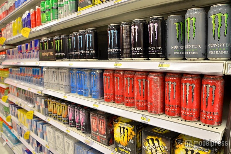 種類豊富なエナジードリンク
