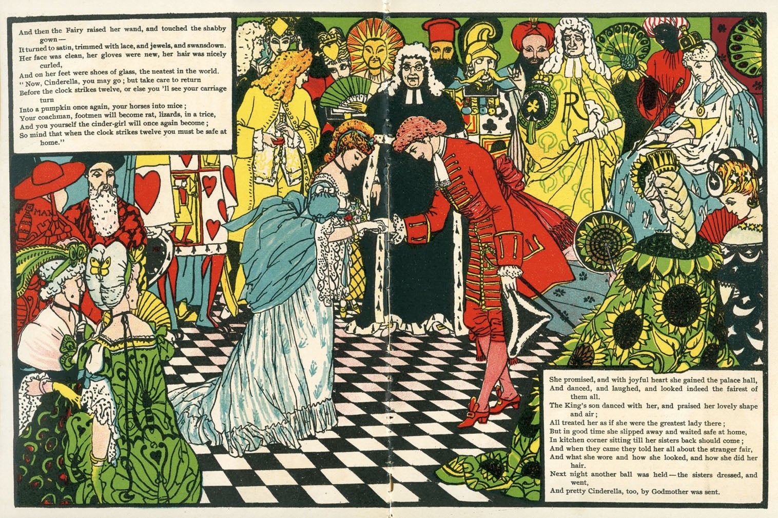 シンデレラ・アンティーク絵本／画像提供：株式会社 信州諏訪ガラスの里