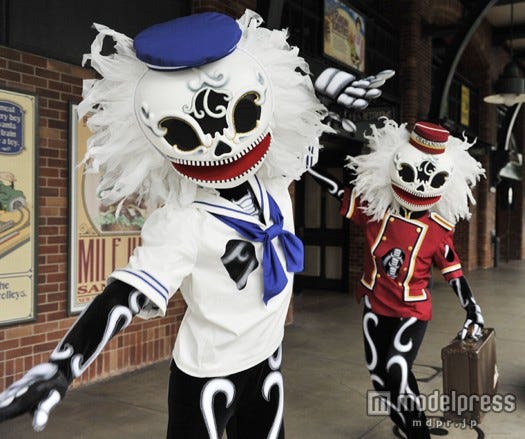 S.S.コロンビア号の乗組員だった水兵、ポーターのスケルトン(C)Disney