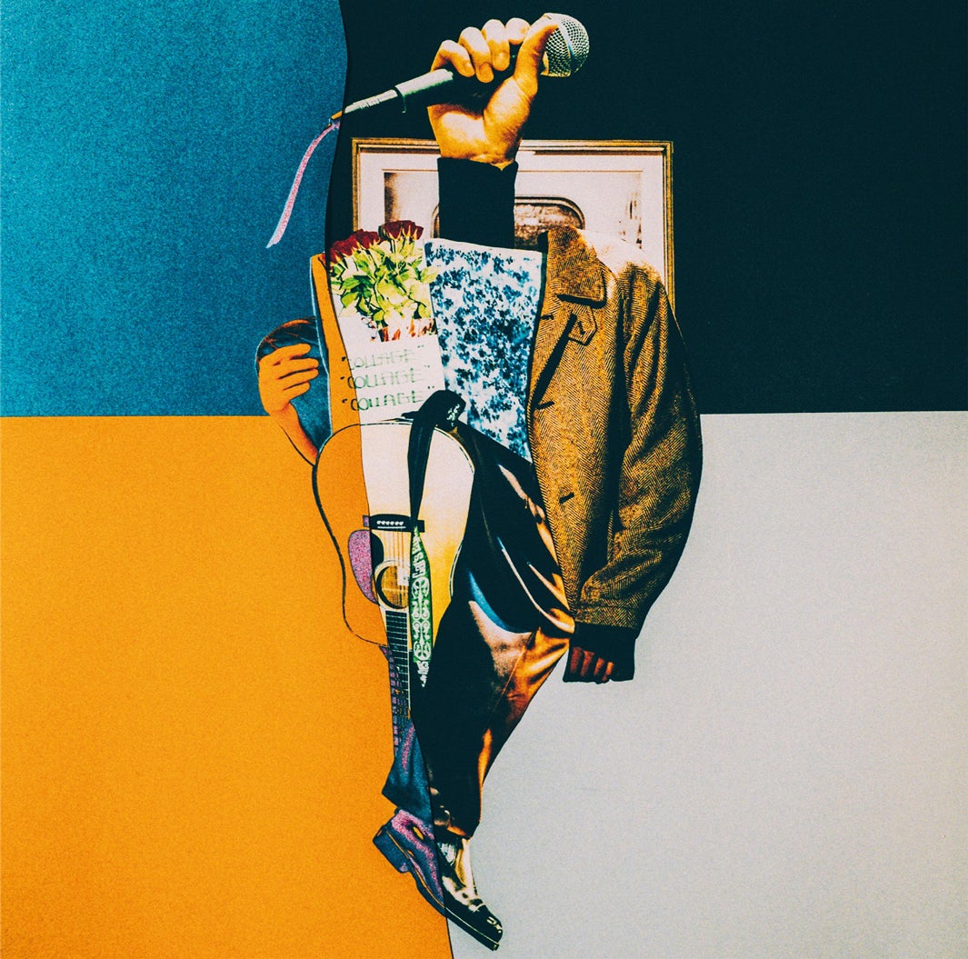 菅田将暉、ニューアルバム「COLLAGE」ジャケ写＆新アー写解禁