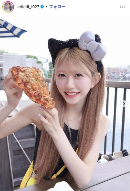 千葉恵里Instagramより