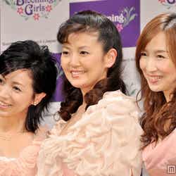 (写真左から)西村知美、南野陽子、森口博子