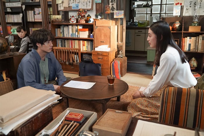 福原遥、赤楚衛二、八木莉可子/「舞いあがれ!」第90話(C)NHK