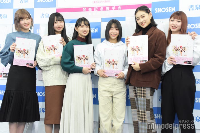アンジュルム/川村文乃、伊勢鈴蘭、上國料萌衣、橋迫鈴、佐々木莉佳子、竹内朱莉(C)モデルプレス
