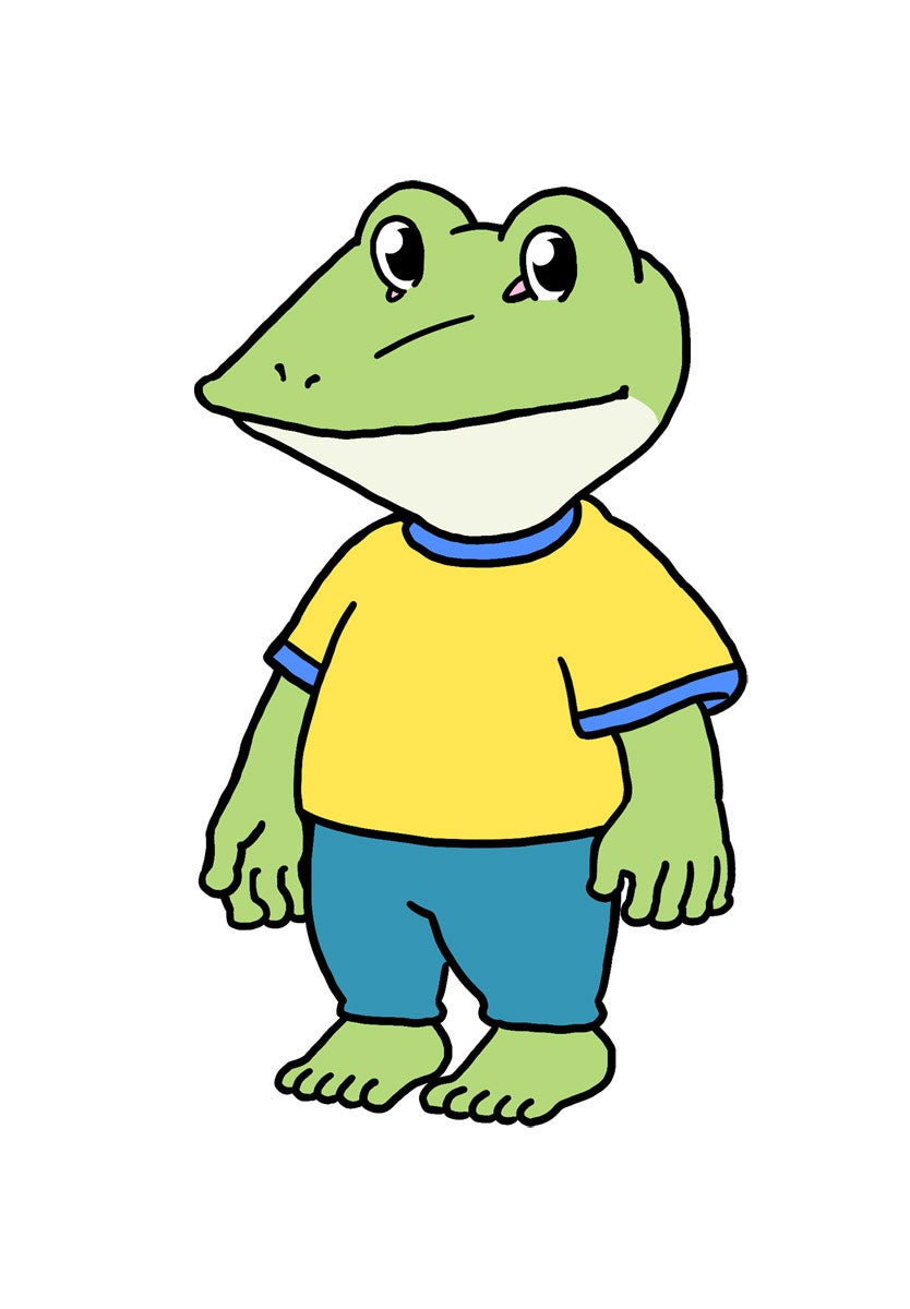 カエル （C）2021「100⽇間⽣きたワニ」製作委員会