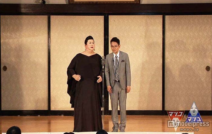 漫才に挑戦するマツコロイド(C)日本テレビ