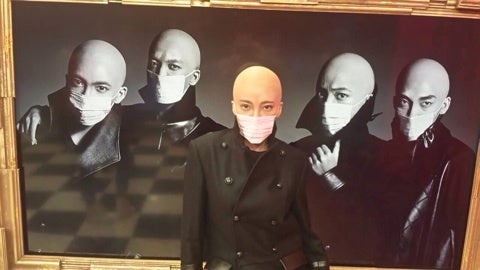 10位：SMAP（スキンヘッド）風ものまねメイク