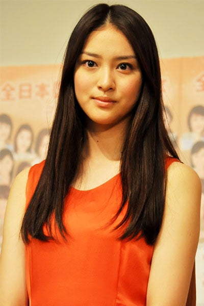 武井咲（第13回全日本国民的美少女コンテスト概要説明記者会見より）