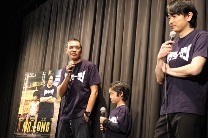 SABU監督、バイ・ルンイン、青柳翔(C)2017 LiVEMAX FILM / HIGH BROW CINEMA