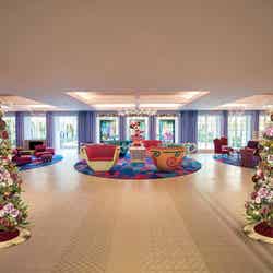 「東京ディズニーセレブレーションホテル：ウィッシュ」クリスマスデコレーション（C）Disney
