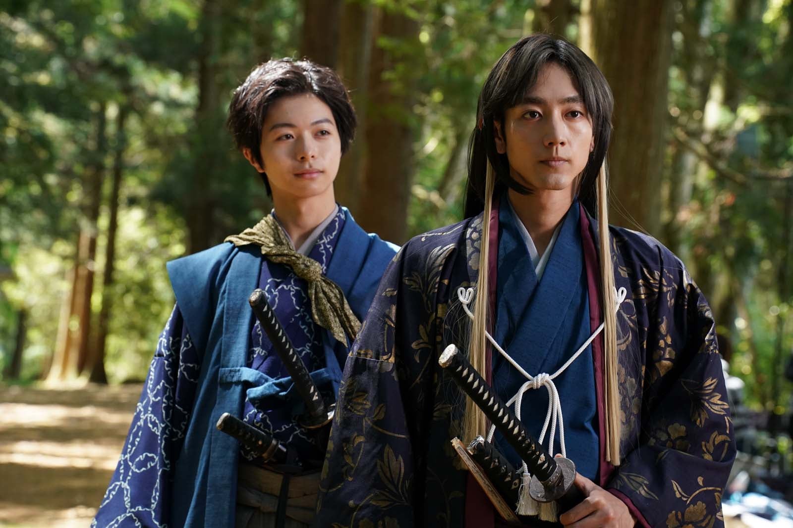 松本仁、駒木根葵汰「君とゆきて咲く～新選組青春録～」第14話より（C）テレビ朝日