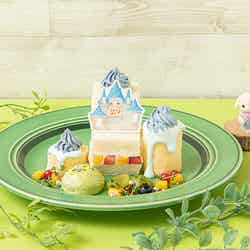 とんがり屋根のお城フルーツサンド税込1,760円(C)EPOCH