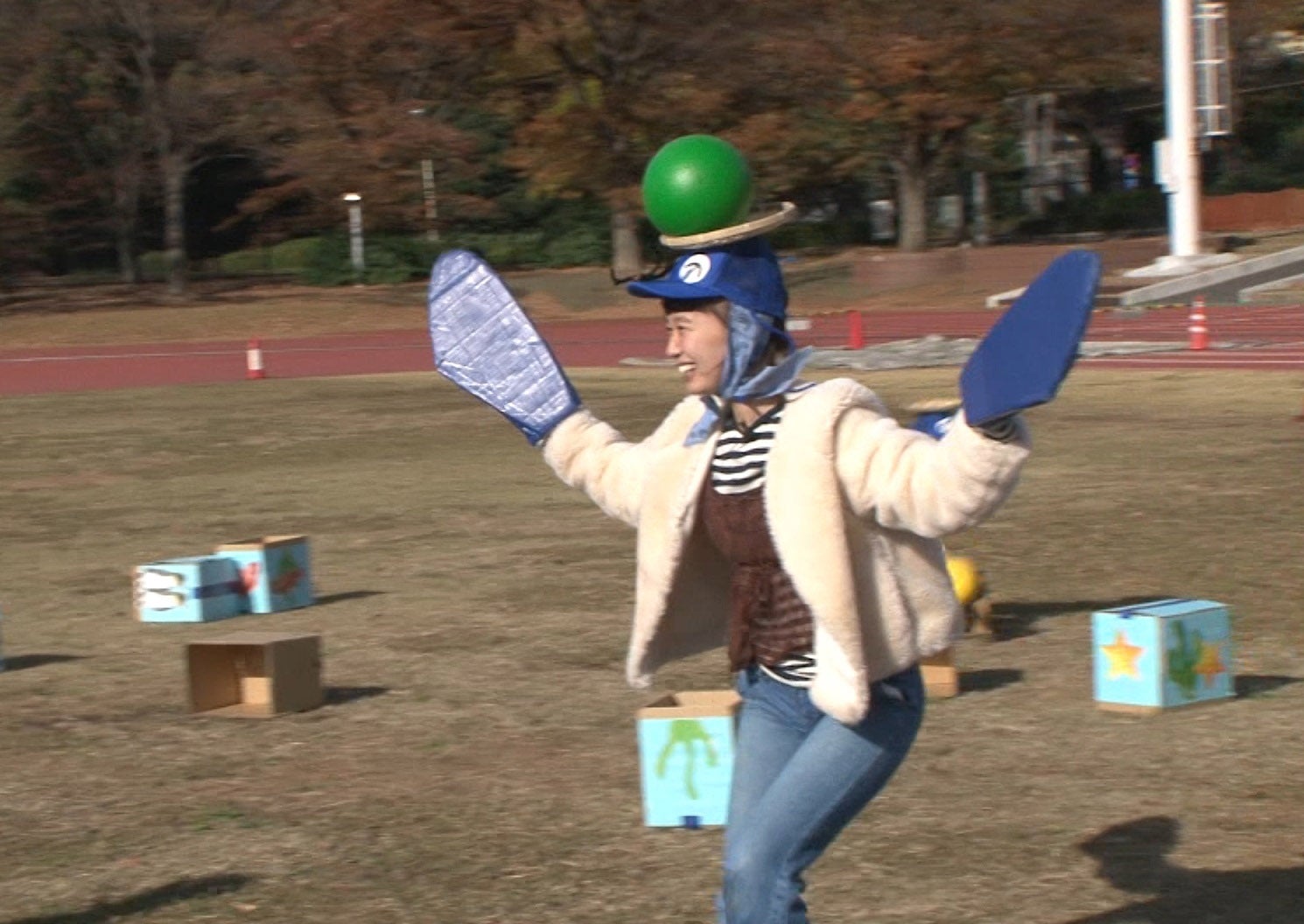 「バリアブレイクスポーツ」を体験（写真提供：MBS）