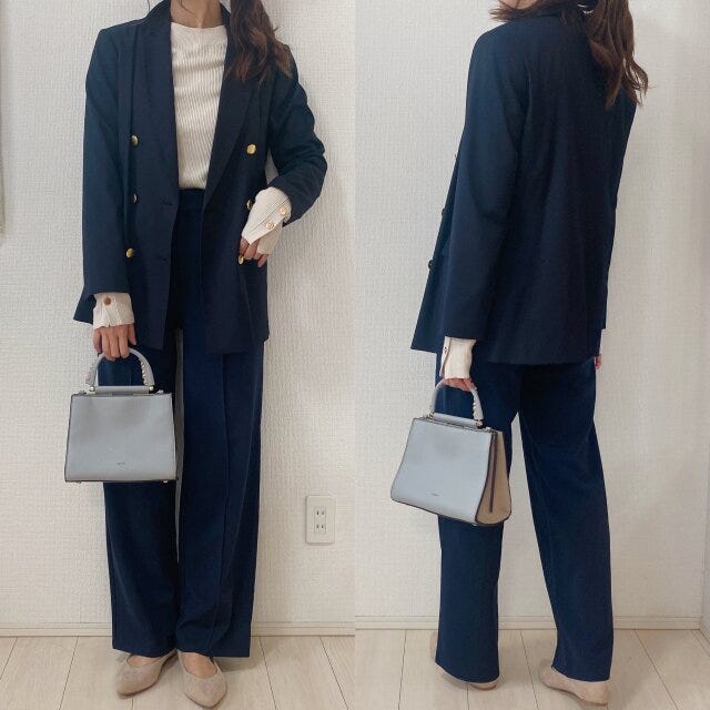 GU カットソースラックス GU カットソースラックス コーデ ジャケット