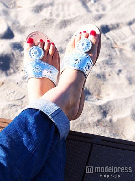 【WEB限定】Jack Rogers（ジャック ロジャース） ナバホサンダル「Jewel Changes」19,440円（税込）