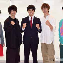 （左から）森永悠希、横浜流星、中村蒼、大東駿介、立花裕大（C）モデルプレス