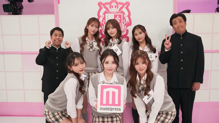 (上段左から)栗谷、あすか、きほ、らな、ともしげ(下段左から)ゆめの、麻央、みらい(提供写真)