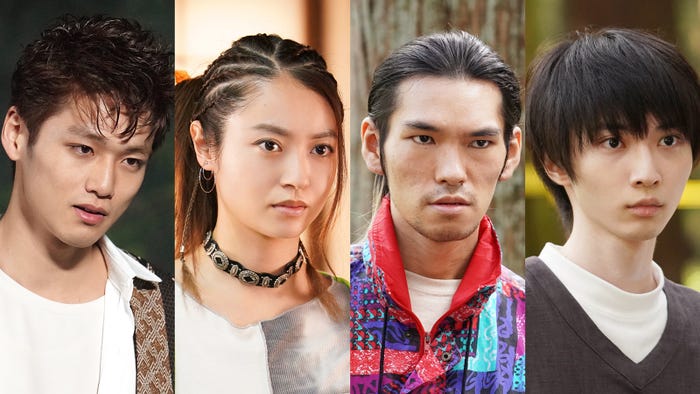 中川大輔、田辺桃子、篠原悠伸、小野寺晃良(C)日本テレビ