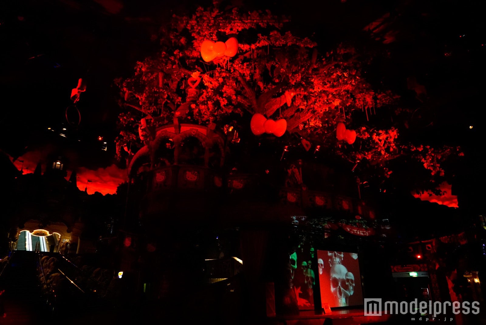 閉館後のピューロランドがホラーなムードに一変（C）2016 SANRIO CO., LTD.