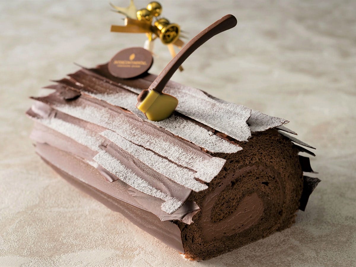 ヨコハマ グランド インターコンチネンタル ホテル「ブッシュ ド ノエル ショコラ」（税込5184円）