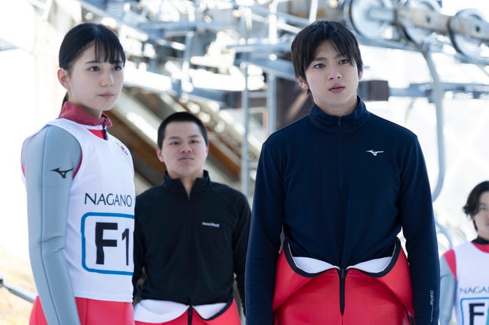 小坂菜緒、山田裕貴(C)2020映画「ヒノマルソウル」製作委員会