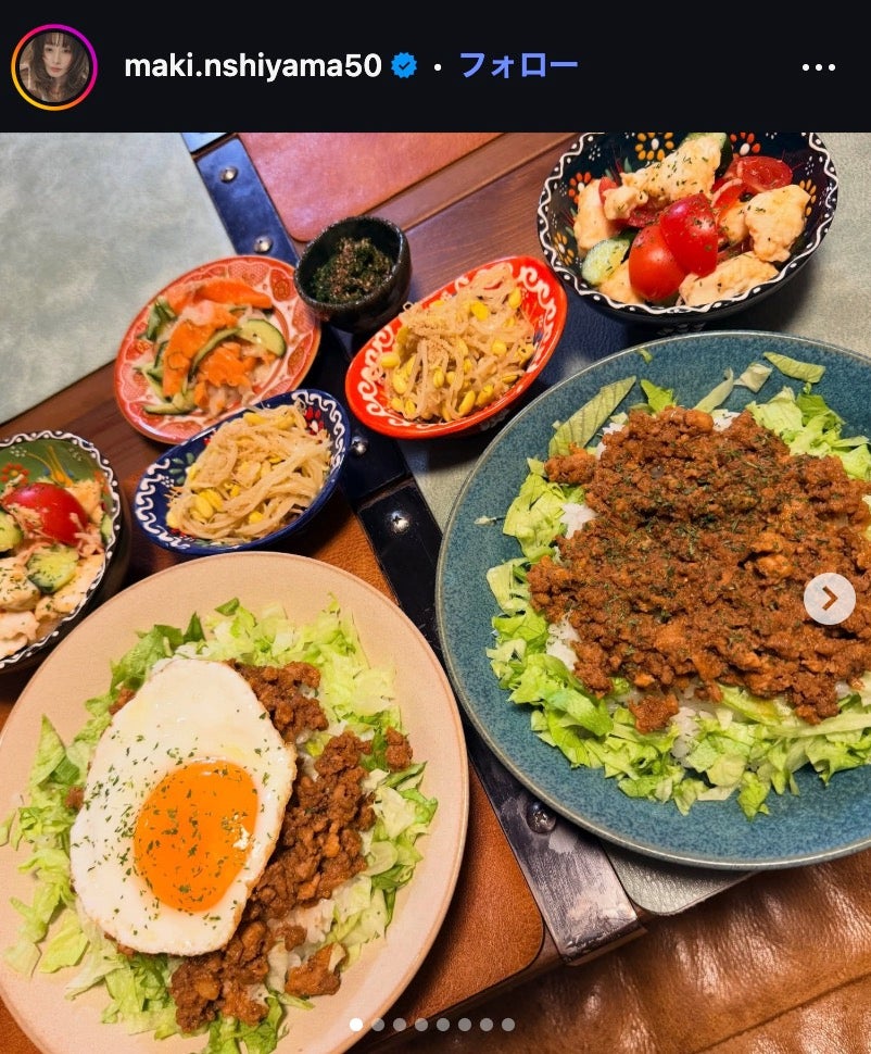 西山茉希Instagramより