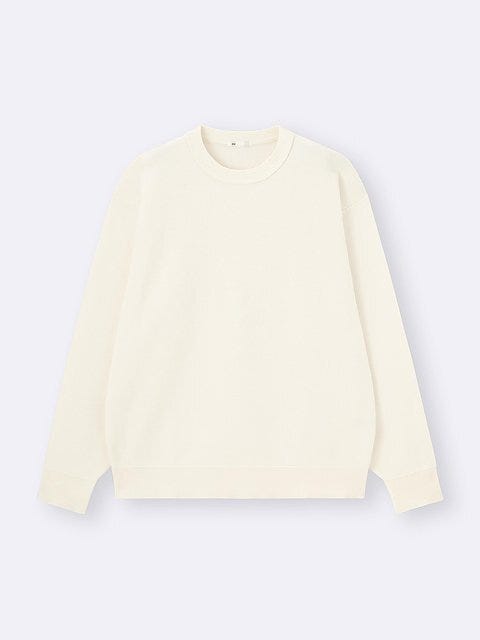 GU ミラノリブクルーネックセーター GUのミラノリブクルーネックセーター