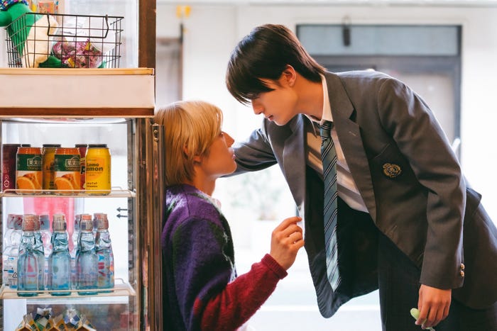 高松アロハ、山中柔太朗(C)映画「純愛上等!」製作委員会