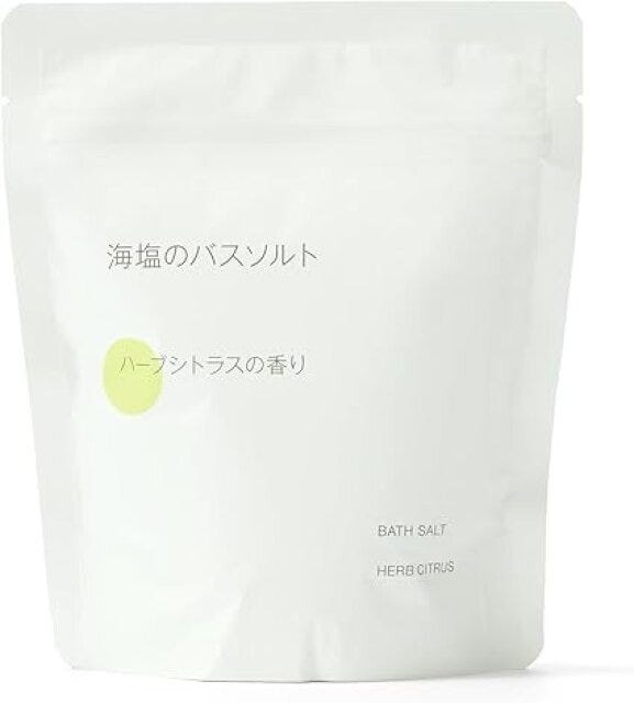無印良品の海塩のバスソルト　ハーブシトラスの香りのビジュアル