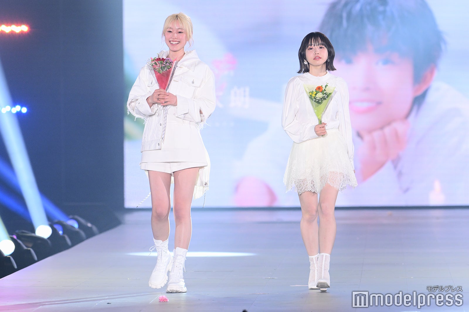 美月、ちせ「関コレ 2023 S／S」より（C）モデルプレス