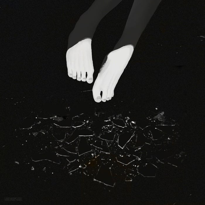 米津玄師「JANE DOE」ジャケット/Illustration by 米津玄師