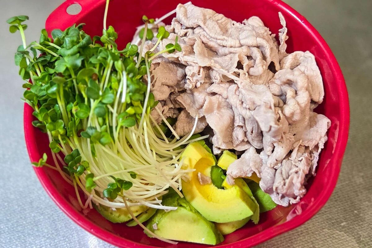 飲めるほど美味しい豚しゃぶ