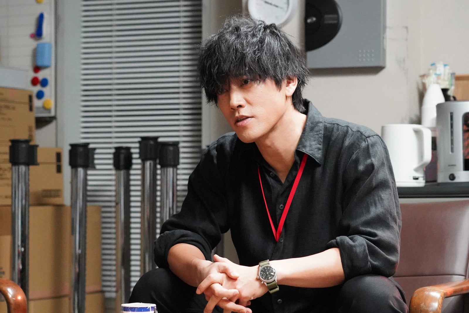 桐谷健太「院内警察」第4話より（C）フジテレビ／共同テレビ