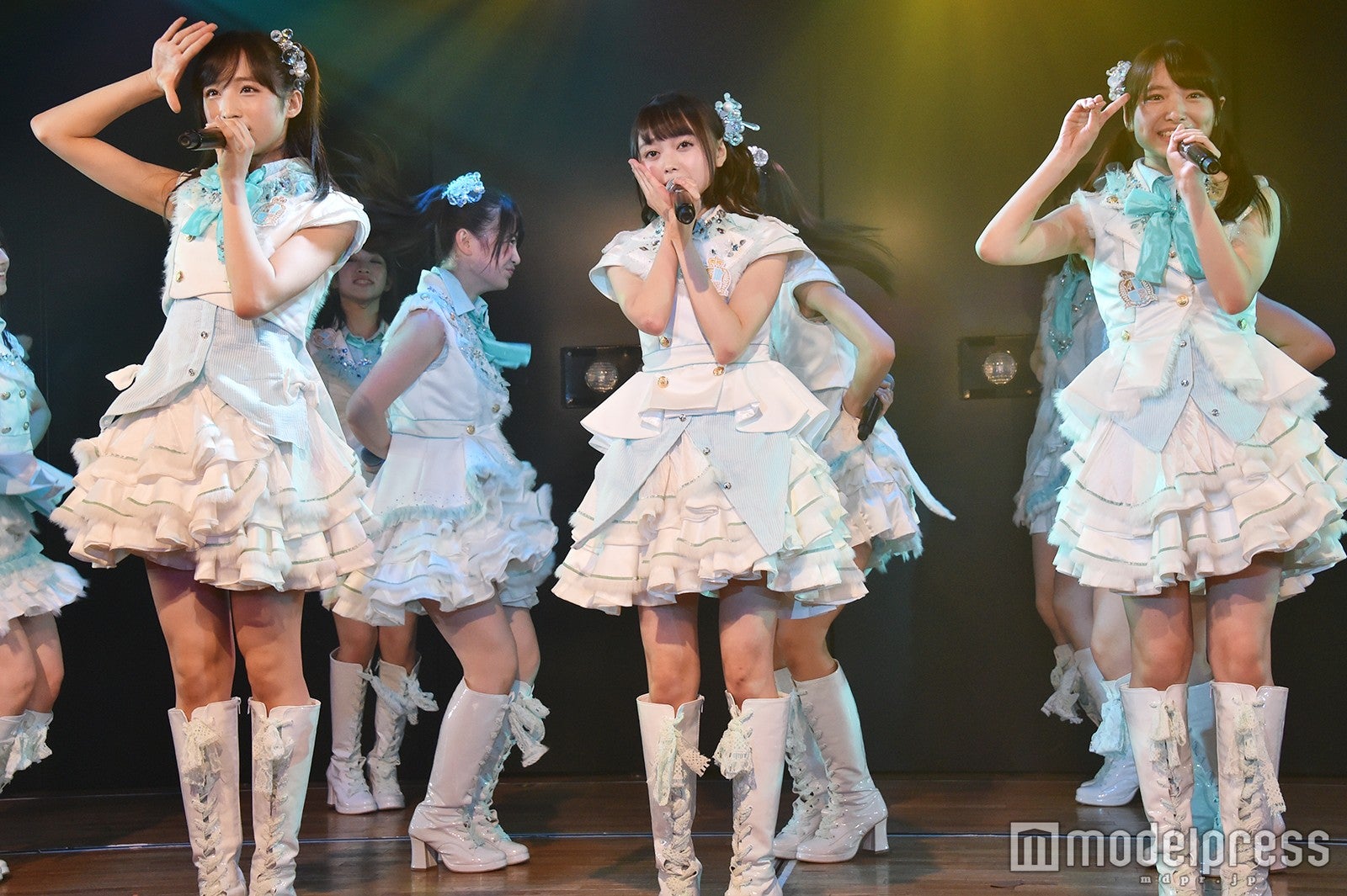 小栗有以、樋渡結依、久保怜音「世界は夢に満ちている」公演（C）モデルプレス