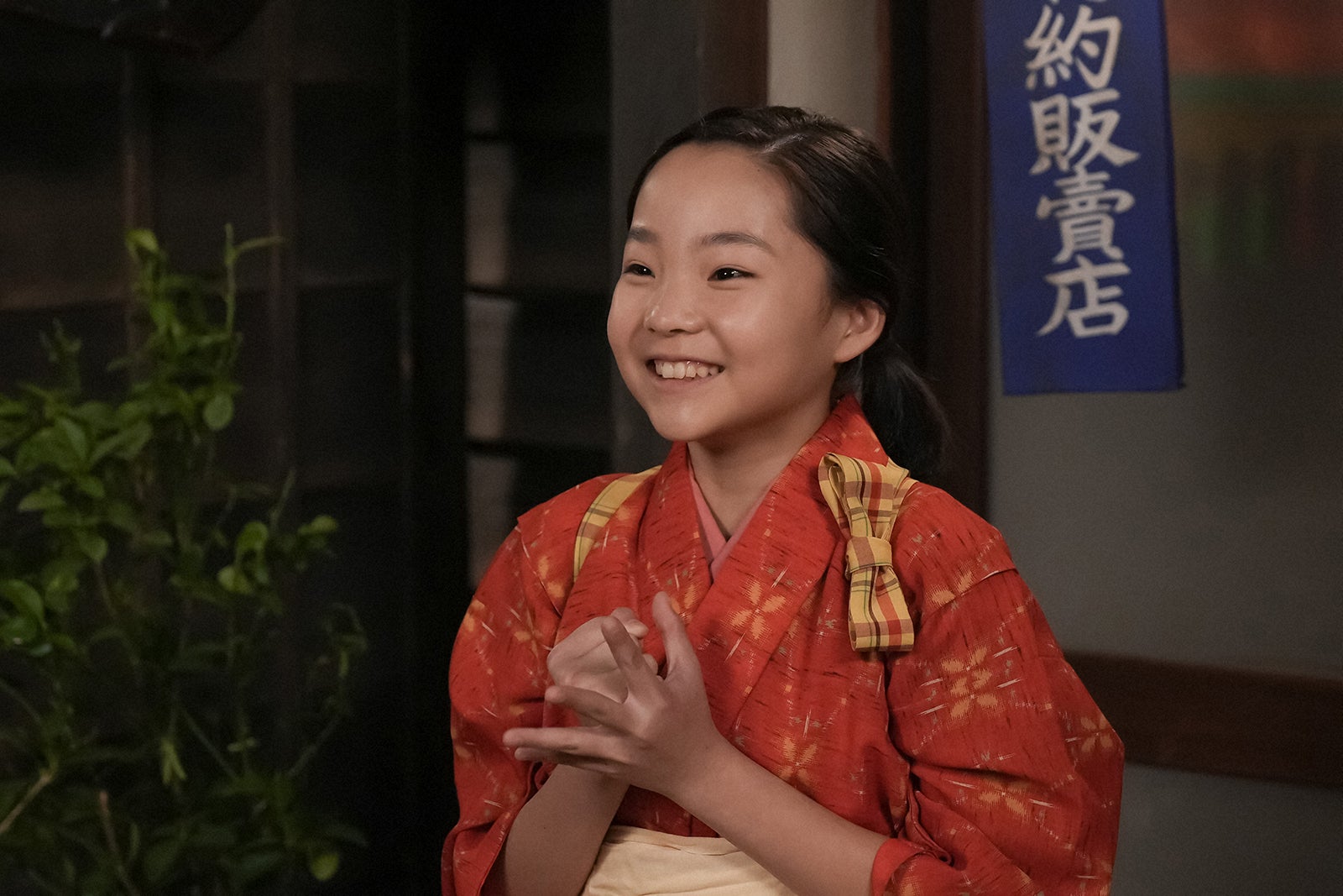 澤井梨丘「ブギウギ」第2話（C）NHK