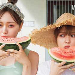モデルプレス - 欅坂46小林由依&乃木坂46梅澤美波、夏の妄想ストーリー「with」初2ショット表紙