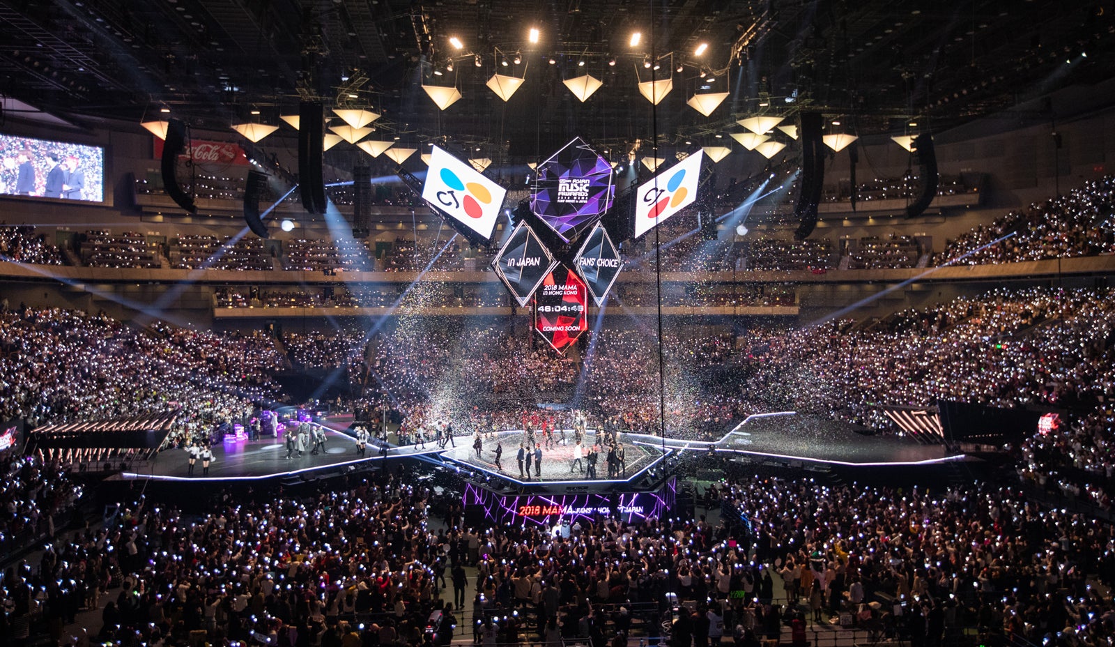 「2018 MAMA in Japan」の様子（C）CJ ENM Co.,Ltd,All Rights Reserved