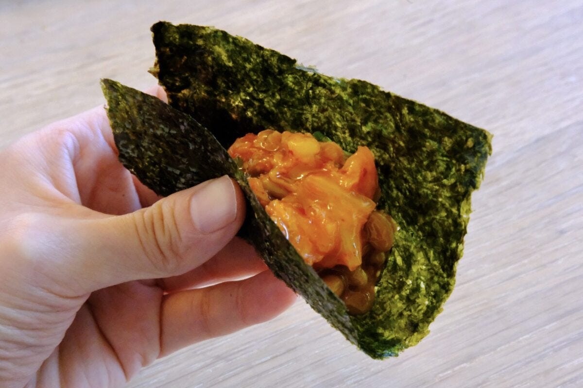 リュウジ　納豆キムチユッケ