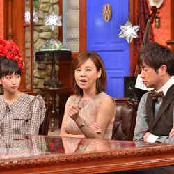 （左から）吉岡里帆、高橋真麻、羽鳥慎一（C）日本テレビ