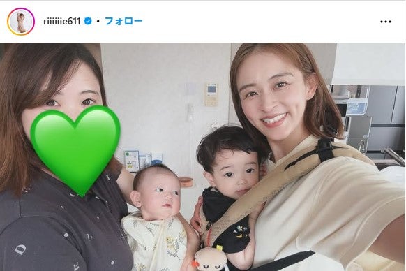 田中理恵Instagramより