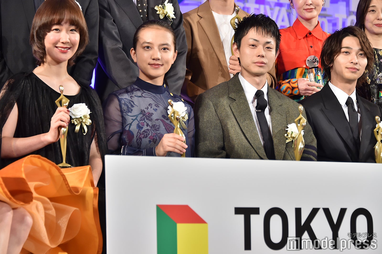 （左から）黒木華、清原果耶、菅田将暉、横浜流星 （C）モデルプレス