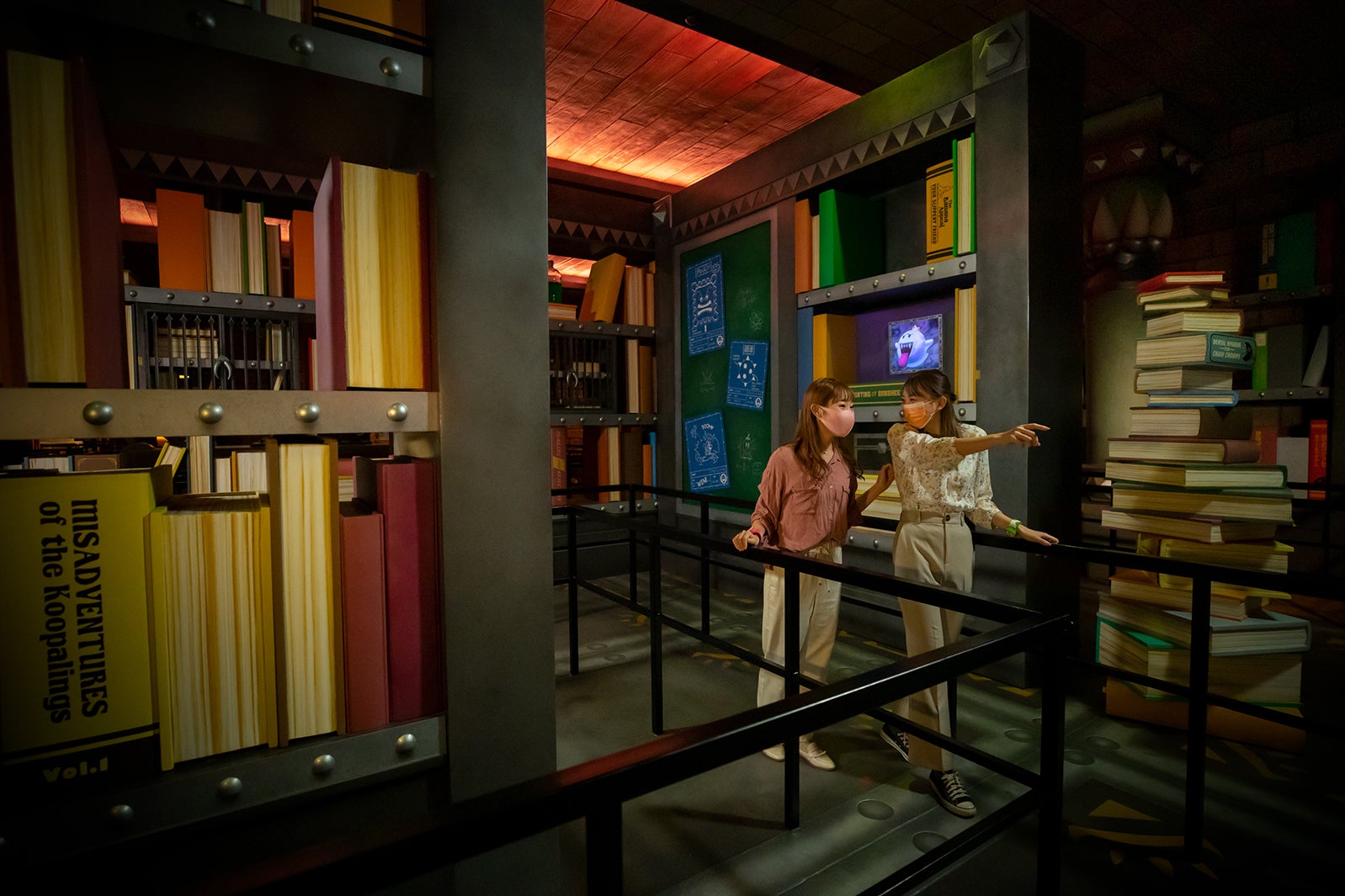 クッパ城（内観）／スーパー・ニンテンドー・ワールド（画像提供：ユニバーサル・スタジオ・ジャパン）