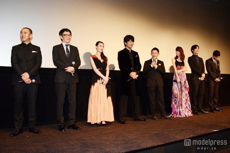 映画「チーム・バチスタFINAL ケルベロスの肖像」舞台挨拶の様子