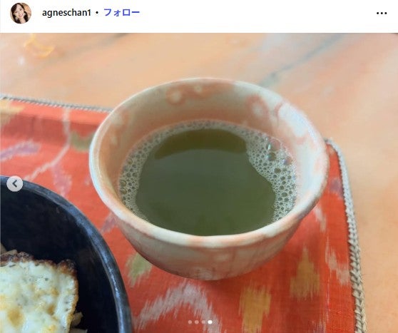 アグネス・チャンInstagramより