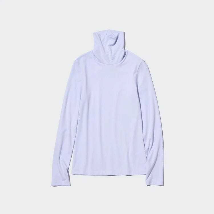 ユニクロ　uniqlo　レディース　おすすめ　オススメ　コスパ　2022　冬　12月発売　新作　トップス　セカンドスキンタートルネックT　レイヤード