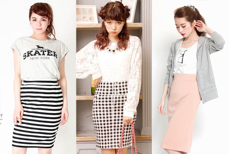 女度アップな「タイトスカート」はカジュアルに着るのが気分！／全て「salus」画像提供：salus【モデルプレス】