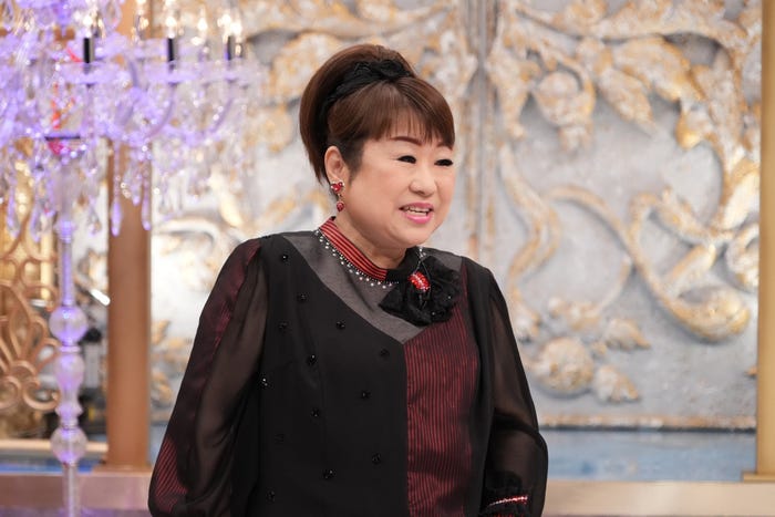 天童よしみ.(C)フジテレビ