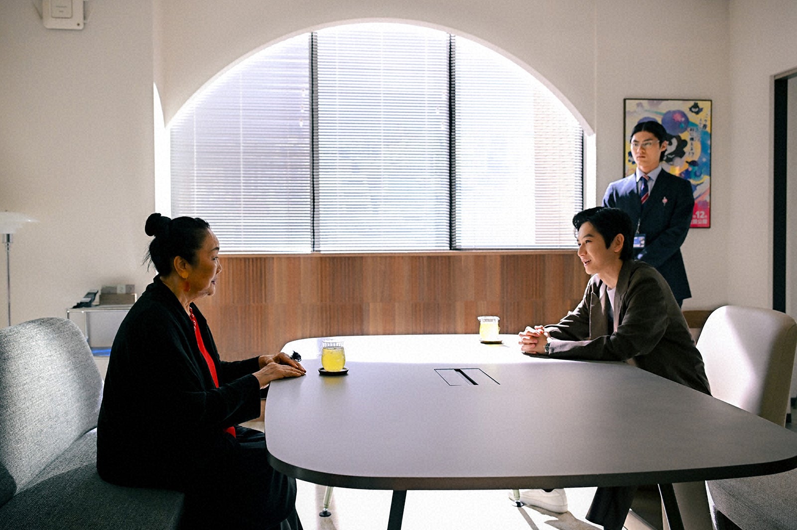 白石加代子、本郷奏多、川崎健太「君の好きは無敵」第7話（C）TBS