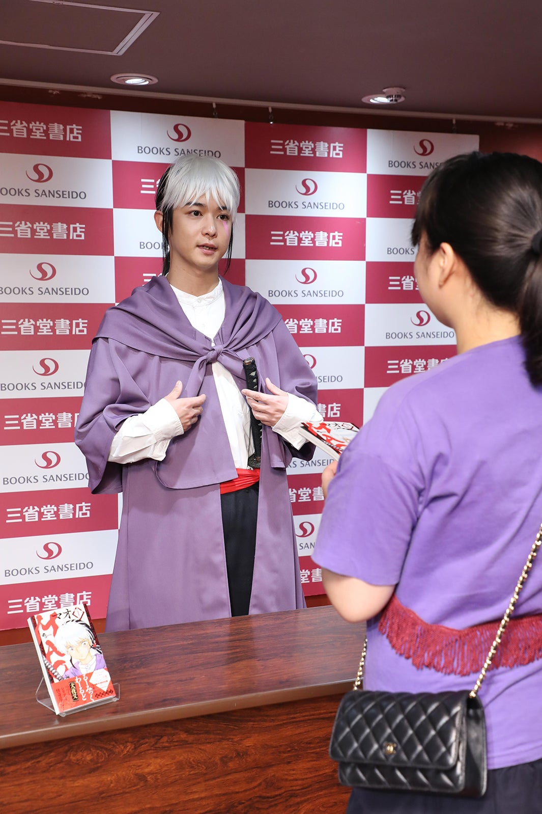 お渡し会の様子（提供写真）